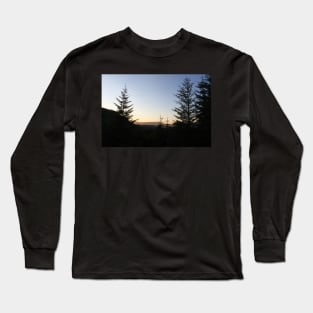 Mountain Sunset Long Sleeve T-Shirt